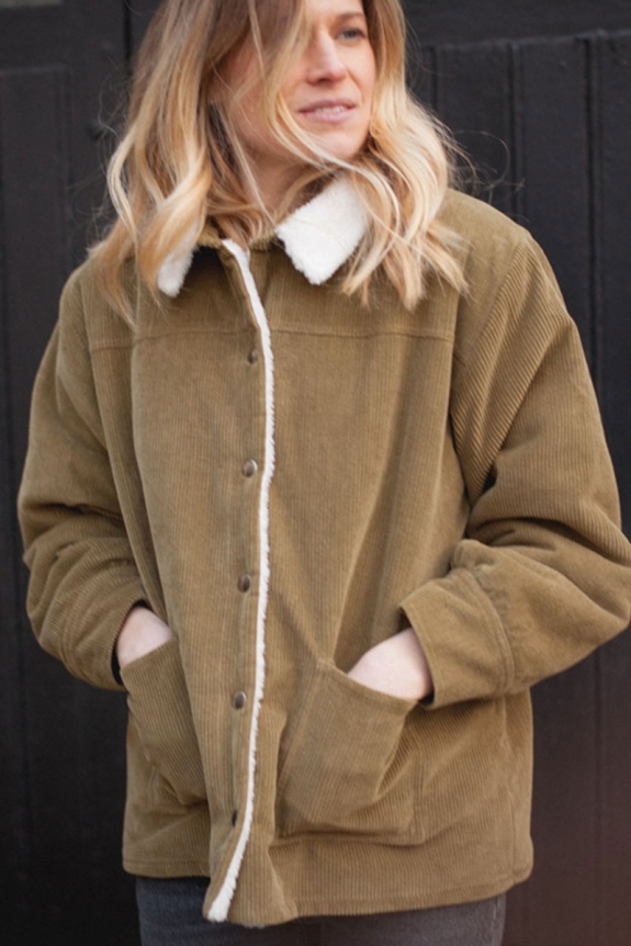 BRUNE COAT wasabi