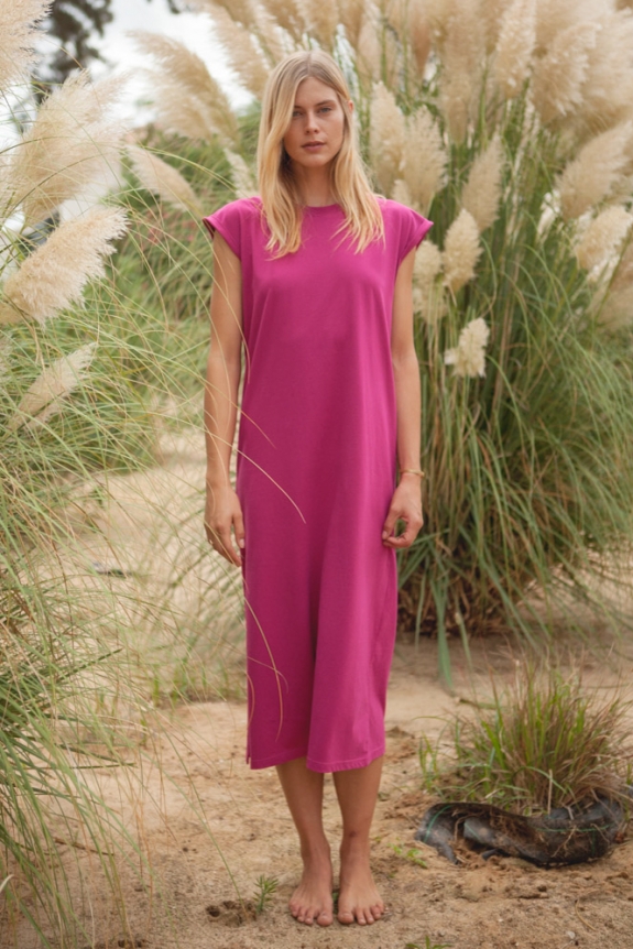 CONSTANCE DRESS berry pink