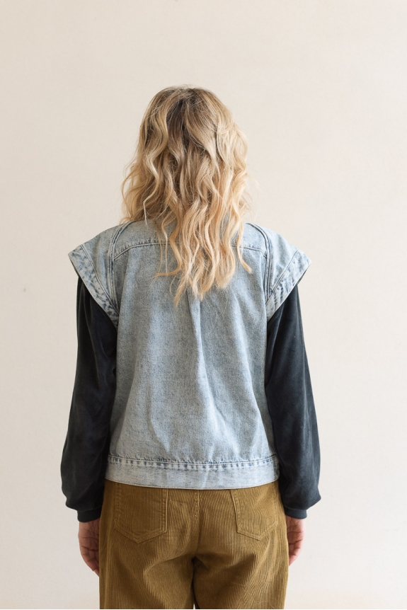 VESTE JUNE bleach denim 