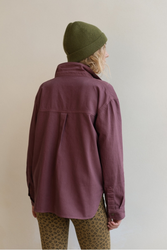 April jacket plum 