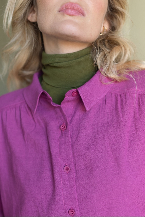 Chloé shirt purple pink