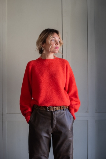 CHARLIE SWEATER orange