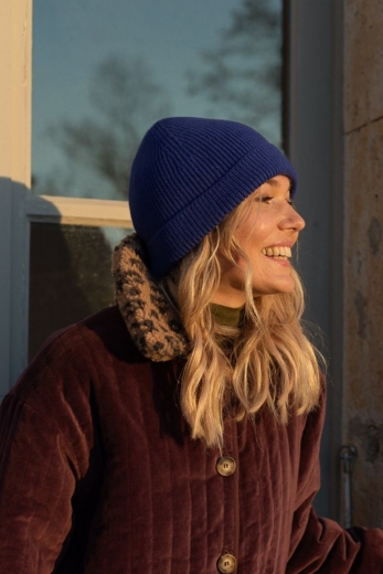 MILA BEANIE Klein blue