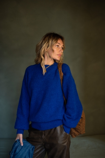 CHARLIE SWEATER Klein blue