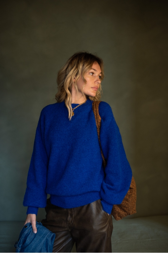 CHARLIE SWEATER Klein blue