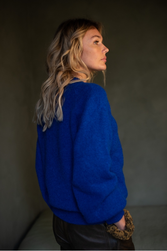 CHARLIE SWEATER Klein blue