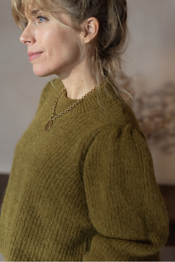 HONORINE SWEATER ochre