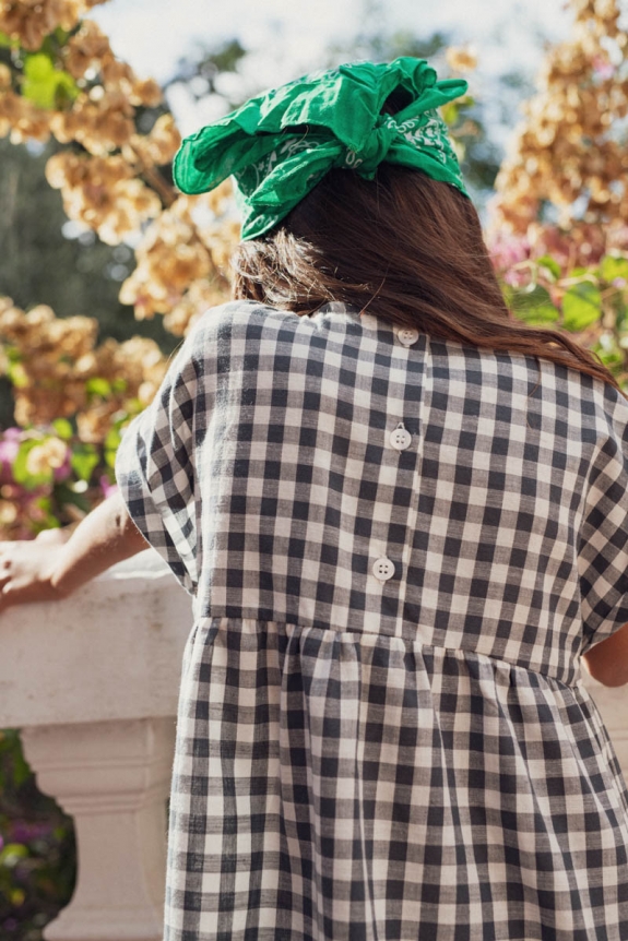 Molly dress pink gingham