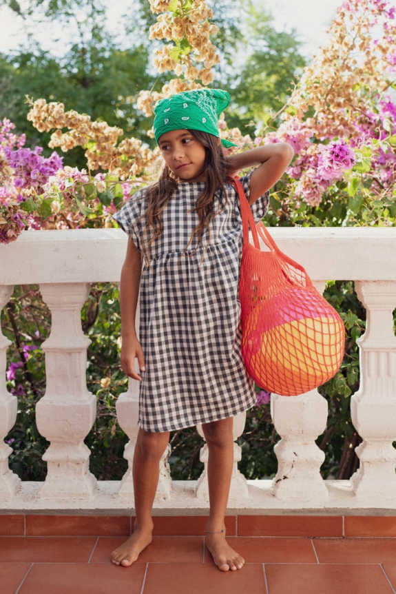 Molly dress pink gingham