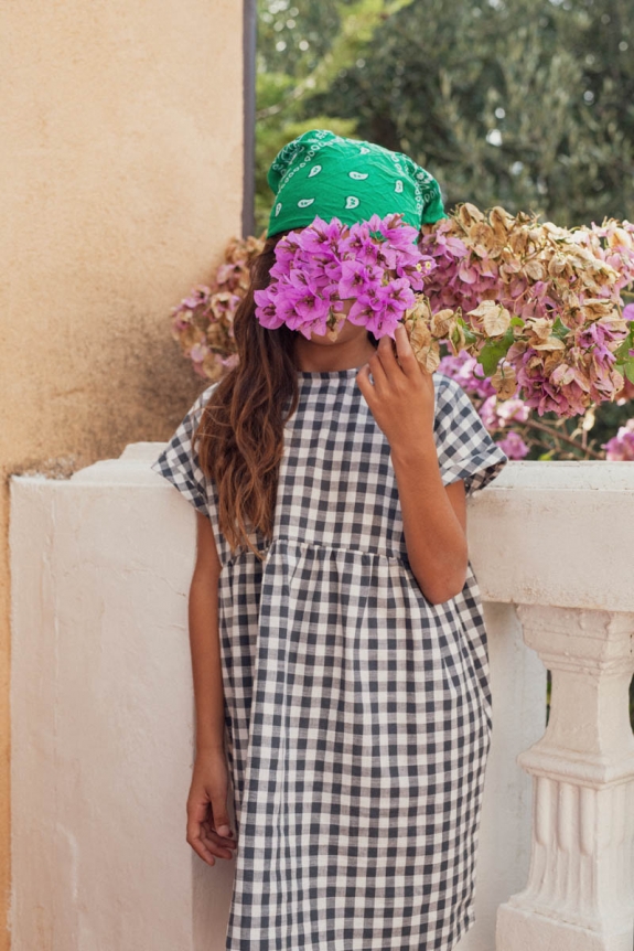 Molly dress pink gingham