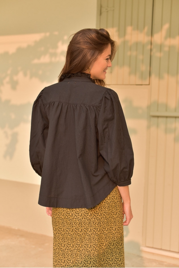 Dahlia blouse black