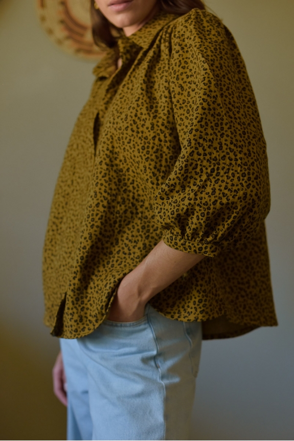 Appoline shirt leopard