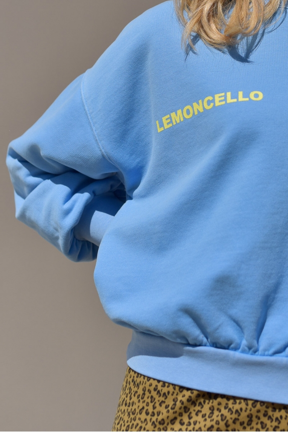 Message limoncello sweat femme romy Marlot Paris 