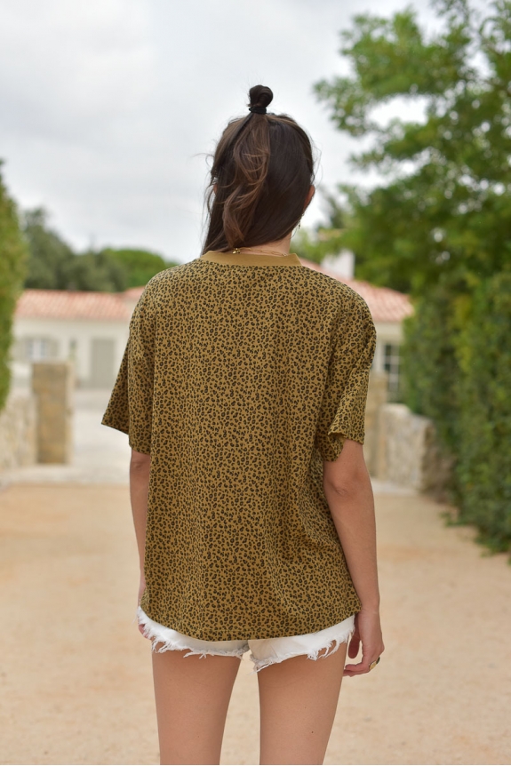 Jil tee-shirt mini leopard