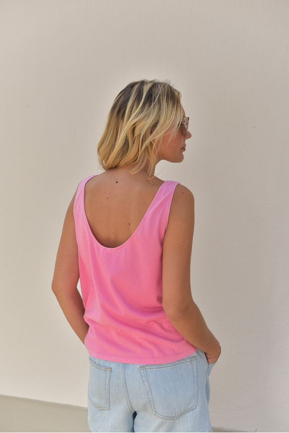 Tancrède tank top pink