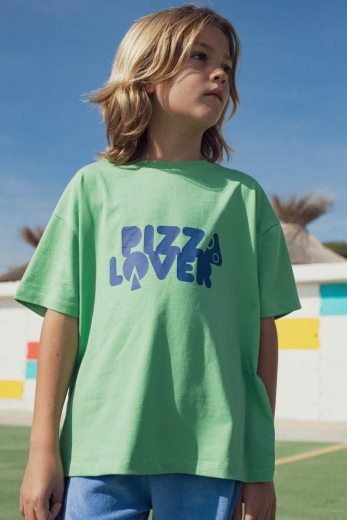 Tee-shirt Augusto vert aqua