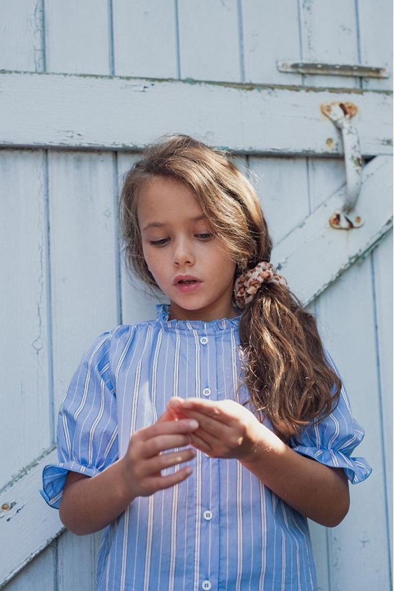 Blouse Toscane rayé bleu